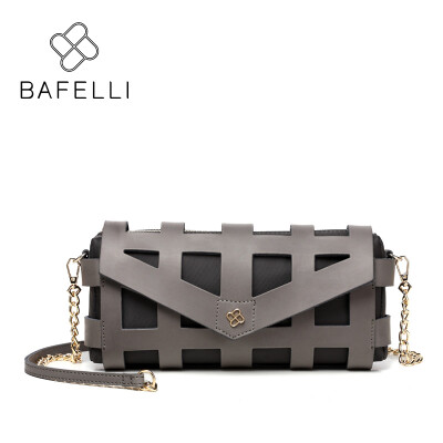 

BAFELLI women bags split leather hollow out shoulder crossbody bags for women leather handbag bolsos mujer bags for women 2017