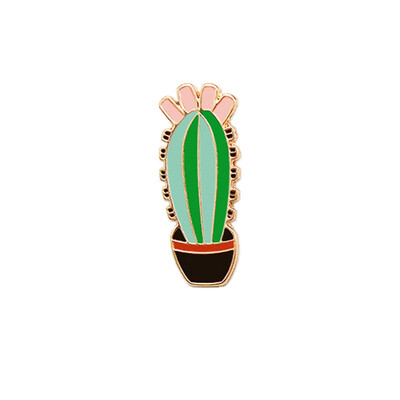 

Gernro Cactus Series 2 Badges For Clothes Metal Badges On Backpack Pin Badge
