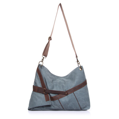 

2015 Vintage Women Canvas Bag Cotton Bag Crossbody Bags For Women Leather Handbags Unisex Bag Men free shipping