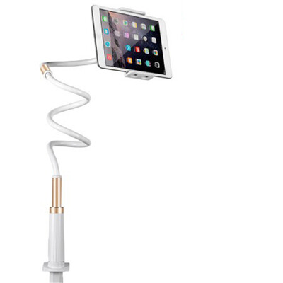 

Green bed head phone stand desktop lazy tablet computer ipad clip adjustable multi-function mobile phone holder Apple Huawei millet Samsung GM 30481 rose gold