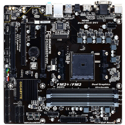 

Материнская плата Gigabyte (GIGABYTE) F2A88XM-D3H (AMD A88X / Socket FM2 +)
