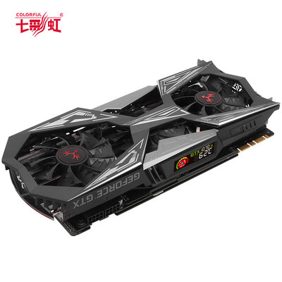 

Радуга (красочная) iGame GeForce GTX1070Ti Vulcan X Топ GTX1070Ti 1607-1683MHz / 8Gbps 8G / 256bit график курица