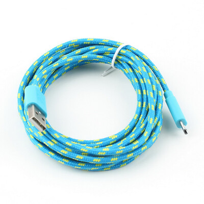 

3М/10 футов пеньковой веревки micro USB зарядное синхронизации данных кабель для сотового телефона