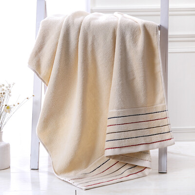 

Gold towel textile thick cotton padded plain plain satin cotton towel blue 380g 140 * 72cm