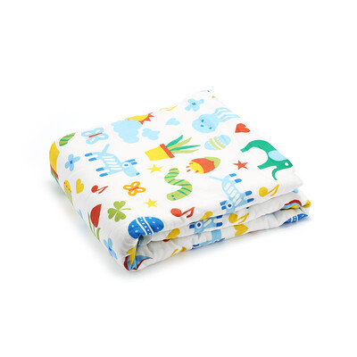 

Cotton era PurCotton kindergarten bedding with cotton quilts 120x150cm blue dog rabbit 1 bag