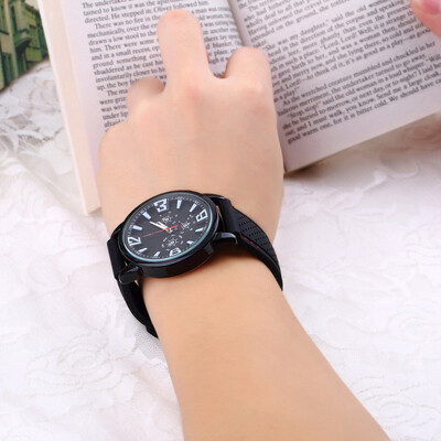 

Luxury Military Pilot Aviator Army Outdoor Style Silicone Mens Wrist Watch