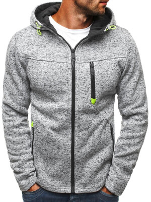 

2017 New Autumn and Winter Men's Hoodies Contrast Color Slim Thickened Fleece Hoodies XS-4XL