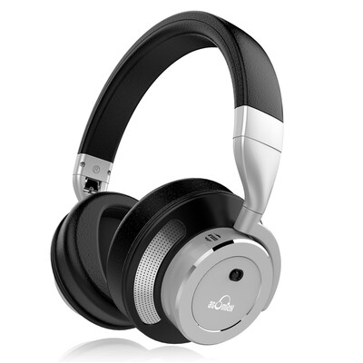 

Ideausa V200 Active Шум отмена ANC Bluetooth наушники за ухо Hi-Fi Беспроводной наушники с микрофоном до 16 часов воспроизведения