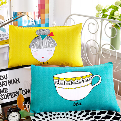 

Brata Cotton pillowcase Cartoon Pillowcase Twill print Pillowcase