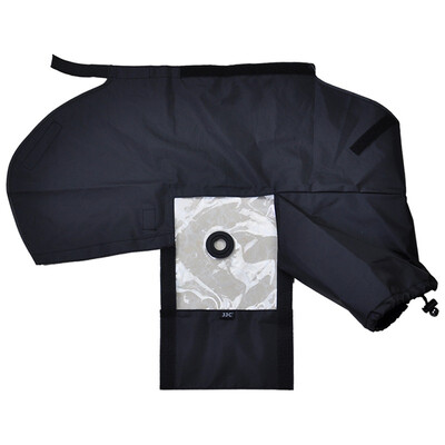 

JJC RC-DK SLR camera rain cover raincoat with LCD windows&special goggles for Nikon SLR D5300 D3300 D7000 D610