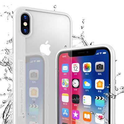 

KOOLIFE iPhoneX / 10 Apple, телефон оболочки защитный чехол X / 10 весь Хемминг прозрачный акриловый Выдерживает падение камеры защитная оболочка для Mac iphone X стояка - Белый