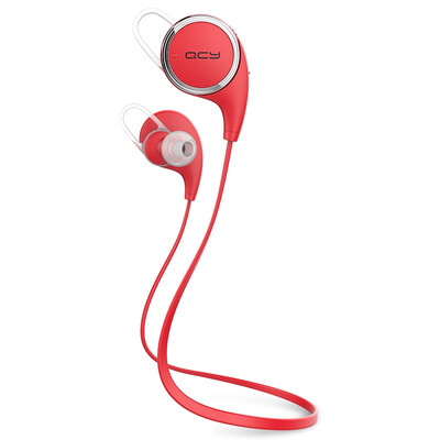 

QCY QY8 Blooming Wireless Sports Stereo Bluetooth Headset Music Headset Bluetooth 41 Universal In-Ear Jindong Red
