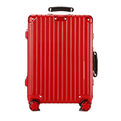 

LATIT Business Aluminum Frame Suitcase Leisure Travel Luggage 20 inches with Mute Universal Wheel