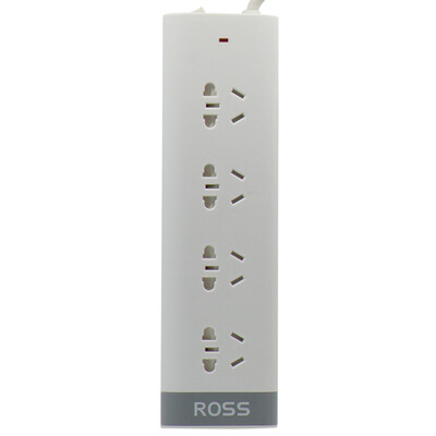 

(ROSS) W40 (18) четыре четыре отверстия многоцелевая защита детей энергосберегающая пожарная розетка плагин штепсельная вилка рядная линейная плата перемычка линейная плата коммутатор гнездо длиной 1,8 метра