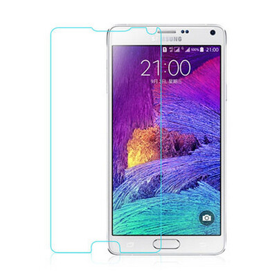 

Durable Tempered Glass Screen Skin Cover Protector for Samsung Galaxy Note 4