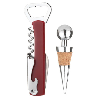 

Fackelmann Multifunctional Wine Opener Wine Plugs Two Sets 00117