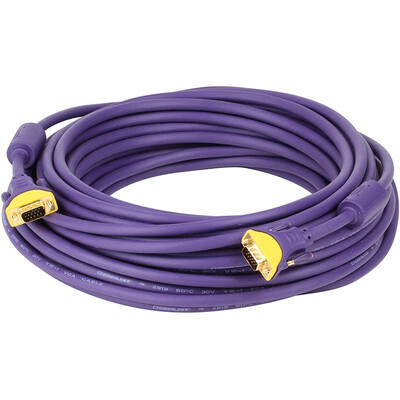 

Akihabara (CHOSEAL) QS5102T20 VGA (3 + 4) позолоченный штекер с магнитным кольцевым компьютерным проектором, поддерживающим кабель 20 метров