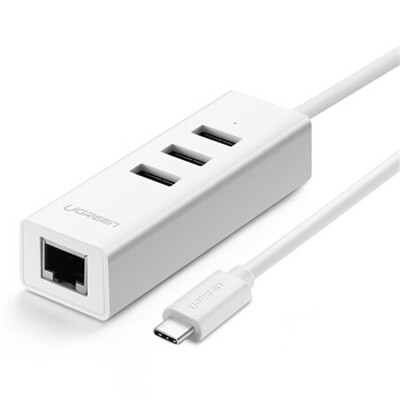 

Зеленый связанного Type-C Apple MacBook быстрого проводного дока конвертер USB-C адаптер сетевого интерфейса Ethernet для RJ45 линии передачи данных 3.0HUB сплиттер ступицы 40382