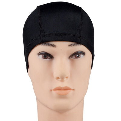 

QIHAI Swim cap Sun Block Spandex polyamide Cloth caps Breathable Not hurting hair