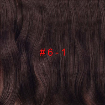 

Long Wavy Clip in Synthetic Hair Extensions 24 inch 190G/PC 4 Clips Heat Resistant Fiber 17 Colors For Women