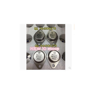 

Free shinpping 10pcs / lot gold seal transistor 2N6052 12A / 100V PNP Darlington power transistor TO-3