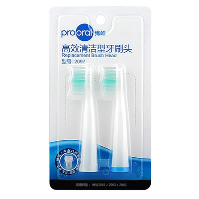 

Prooral electric toothbrush head 2 sticks 2097 for 2061