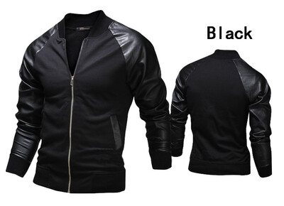 

New men's fashion casual jacket coat hoodie