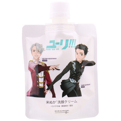 

Цветок напечатанных мягких рисовый чистый Cleanser 110г