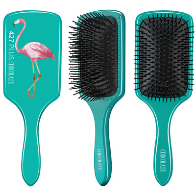 

Chocolate 427PLUS series comb airbag massage beech slab comb flamingo mars green