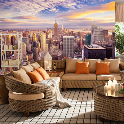 

Custom 3D Photo Wallpaper Home Decor New York City Living Room Sofa Bedroom TV Background Wallpaper Murales Papel De Parede 3D