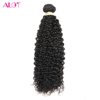

Alot Перуанские волосы Высокое качество 7a Grade человеческие волосы Kinky Curly Weave 1 шт. Без выпадения Нет Tangle