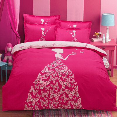 

Shengwei bedding home textiles cotton kit gift set active cotton fashion large flower bed quilt quilt four sets of 15 m 18 m bed quilt 200 230cm love season