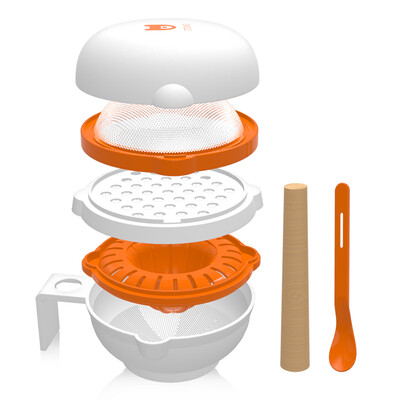 

SI Tuoke baby food cooking set seven sets of baby food supplement grinder grinding bowl