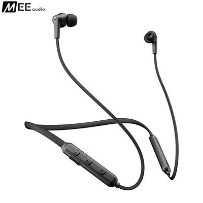 

MEELECTRONICS N1 magnetic wireless Bluetooth headset sports running ears ear mini headphones with remote control support Apple Huawei vivo mobile phone black