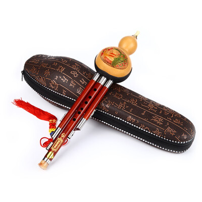 

Dai Ling three - tone mahogany with a care of gourd silk down B tune 8806
