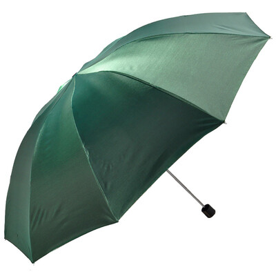 

[Jingdong supermarket] paradise umbrella color shiny black cloth sun umbrella 33146 paradise style green