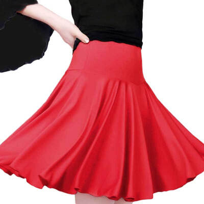 

The new womens adult dance Latin Dance Skirt Adult square dance skirt skirt dress contains