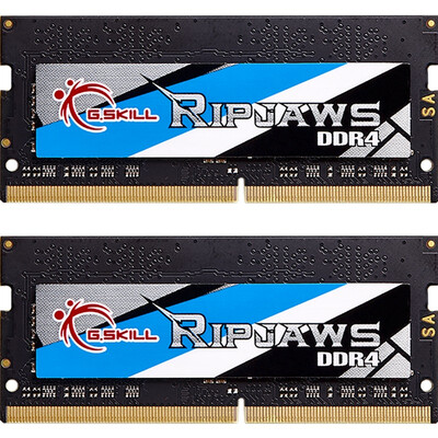 

GSKILL Ripjaws SO-DIMM Series DDR4 3000 16G 8Gx2 Set Notebook Memory Ice Blue