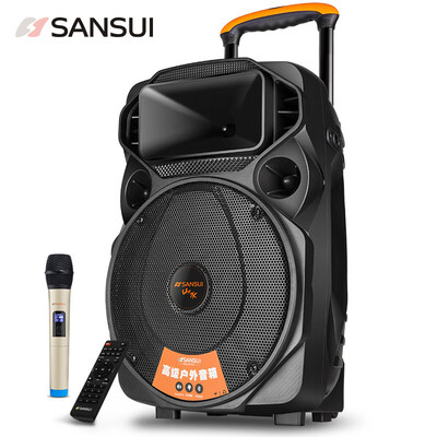 

Shanshui (SANSUI) SS6-12 Квадратный танцевальный динамик Открытый мобильный портативный плеер Bluetooth Player Deluxe Edition