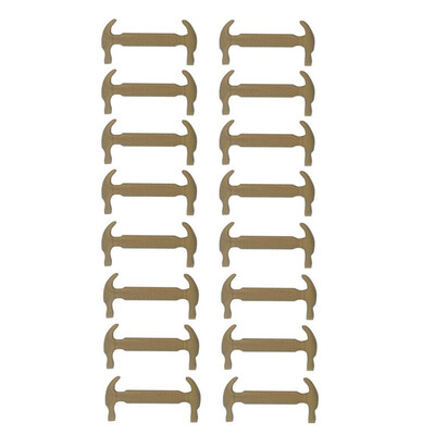 

JUP 50 Sets 800 Roots Lazy Shoelaces Laces Shoelace Buckle Flat Square Head Bracelet Canvas Leisure Sports Shoes Silicone Elastic
