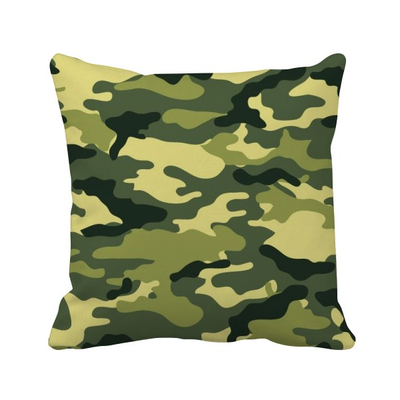 

Camouflage Line Art Grain Illustration Pattern Square Throw Pillow Insert Cushion Cover Home Sofa Decor Gift