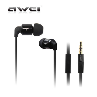 

ES-600i 3.5mm Stereo Hi-fi In-ear Metal Earphones Heavy Bass Music Headset Headphones with microphone