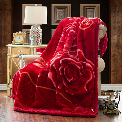 

Brata Blanket Thick warm raschel blanket office nap blanket