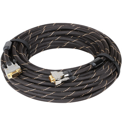 

Akihuo (CHOSEAL) QS0005T5 VGA (3 + 6) Проекционный компьютерный телевизионный проектор с экранирующей сетью с магнитным видеокабелем 5 метров
