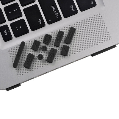 

St. Dewey Apple Laptop Dust Plug 12 macbook Air 11.6 "/ 13.3" Retina13.3 "/ 15.4" (старый) Черный