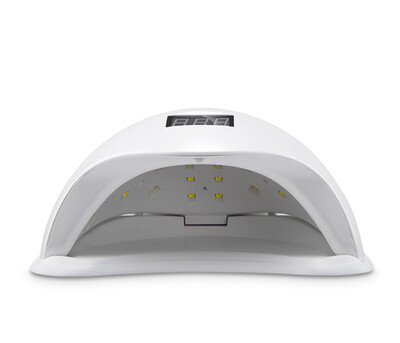 

SUN5 48W UV LED Auto Sensor Nail Lamp Nail Dryer Gel Polish Curing Light with Bottom 30s/60s Timer LCD display White Light