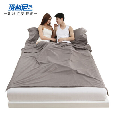 

Banjini folding dirty sleeping bag adult travel outdoor travel must-have portable hotel hotel across dirty sheets with breathable zipper opening double camel