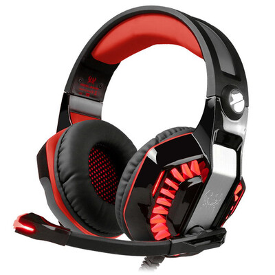

Inaugural (KOTION EACH) G2000 second-generation computer gaming headset desktop desktop headset with bass mic microphones must eat black and red