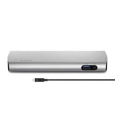 

Belkin BELKIN Thunderbolt 3 high speed docking station 85W PD with 1 meter Thunderbolt 3 cable F4U095ja