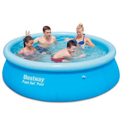 

Bestway large childrens pool family paddling pool thick outdoor bath 244x66CM self-driving equipment 57265 factory straight hair
